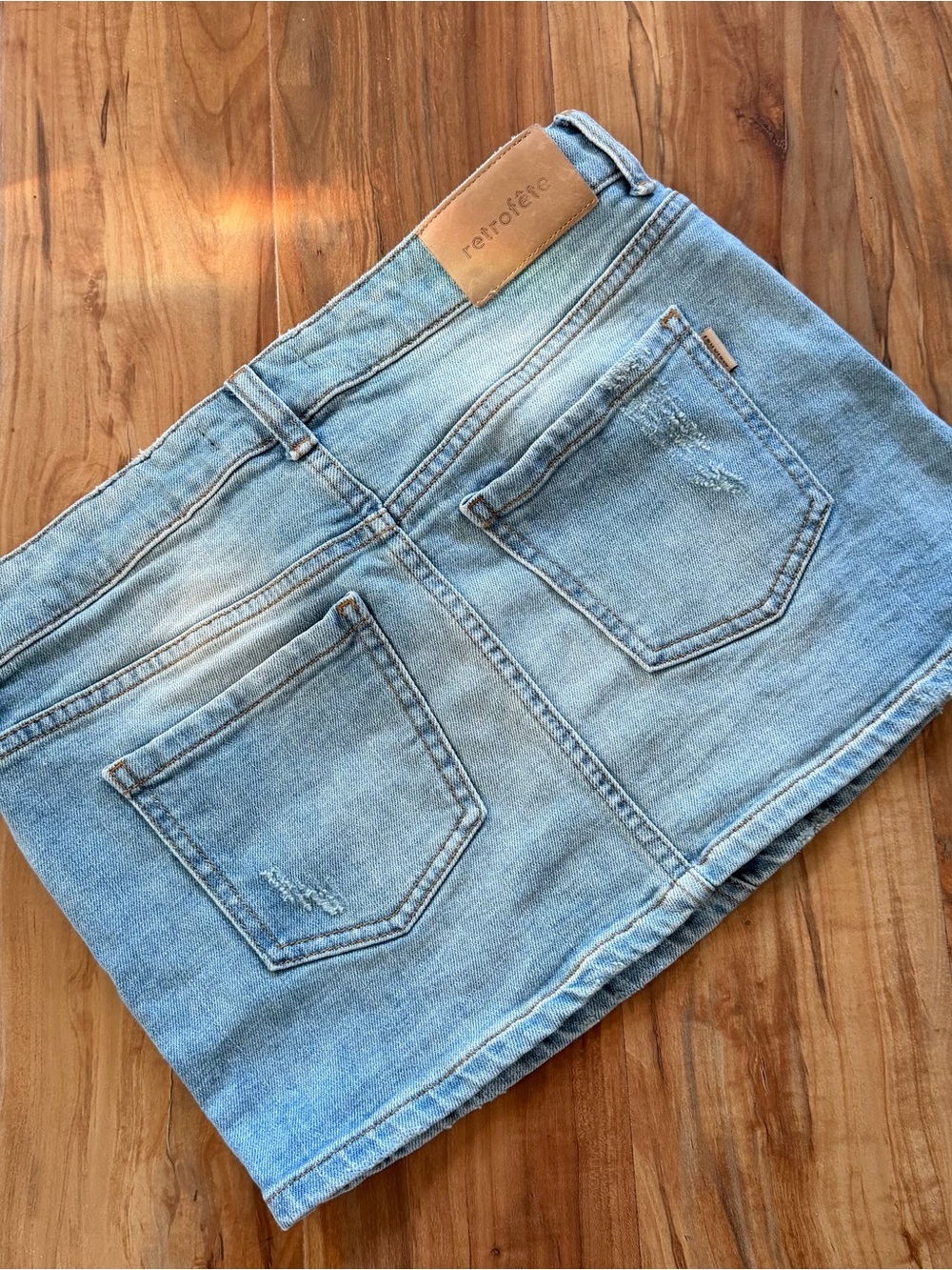 Retrofete denim skirt - Picture 2 of 3